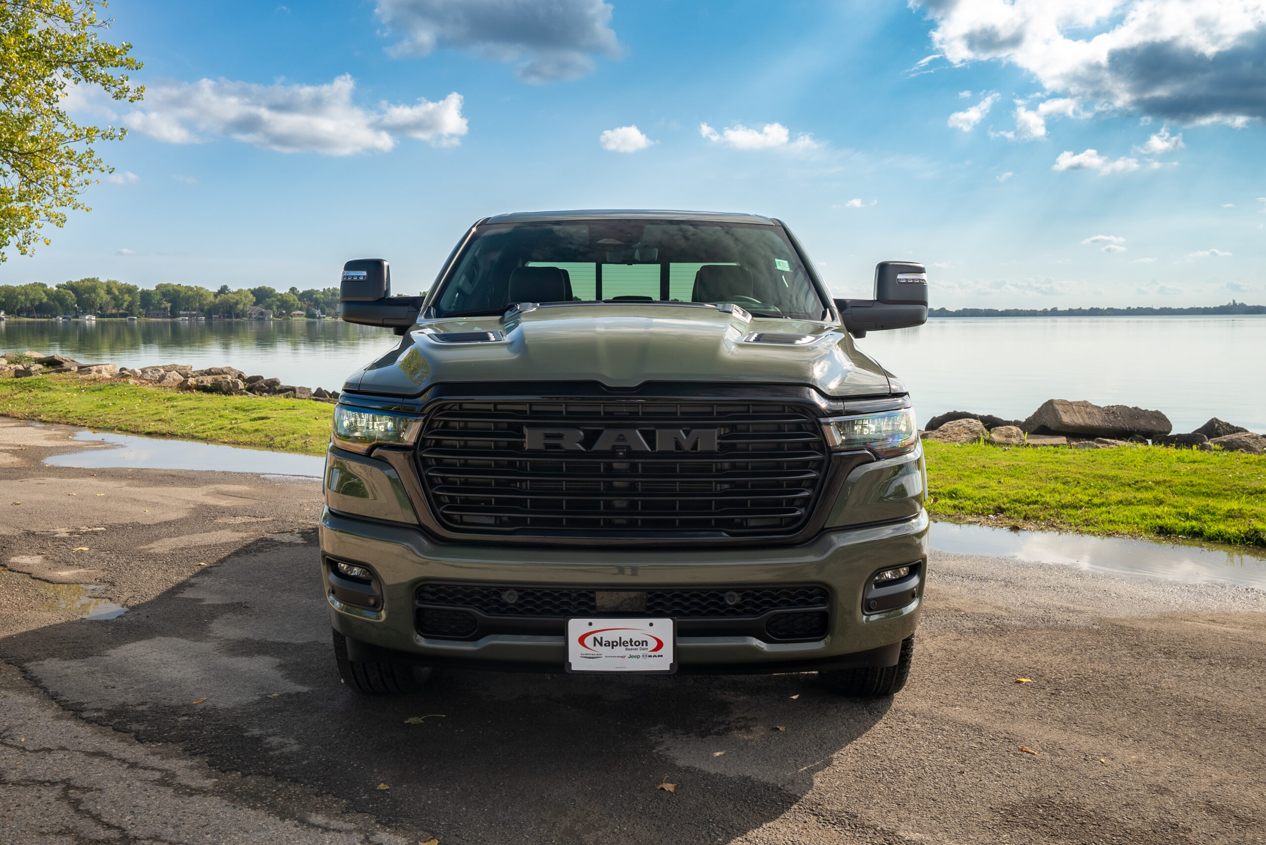 2026 RAM 1500 Laramie rear view